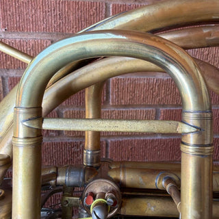 C.F. Schmidt - F/Bb Double French Horn - Yellow Brass - Serial : 38393 (Pre - Owned) - Houghton Horns