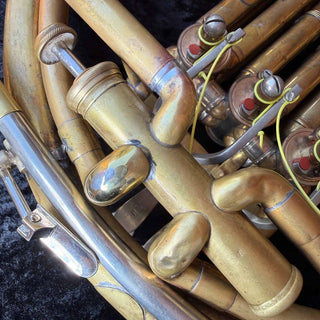 C.F. Schmidt - F/Bb Double French Horn - Yellow Brass - Serial : 38393 (Pre - Owned) - Houghton Horns