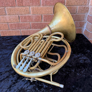 C.F. Schmidt - F/Bb Double French Horn - Yellow Brass - Serial : 38393 (Pre - Owned) - Houghton Horns
