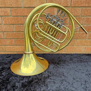 C.G. Conn 10D YSUL - F/Bb Double French Horn - Yellow Brass - Detachable Bell - Unlacquered Finish - Houghton Horns