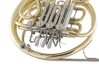 C.G. Conn 11DNS - F/Bb Double French Horn - Yellow Brass - Detachable Bell - Lacquered Finish - Houghton Horns