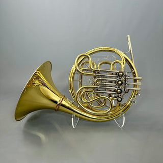 C.G. Conn 11DNSUL - F/Bb Double French Horn - Yellow Brass - Detachable Bell - Unlacquered Finish - Houghton Horns