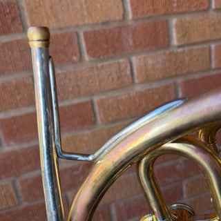 C.G. Conn 6D - F/Bb Double French Horn - Fixed Bell - Unlacquered Finish - Serial : 37198170 (Pre - Owned) - Houghton Horns