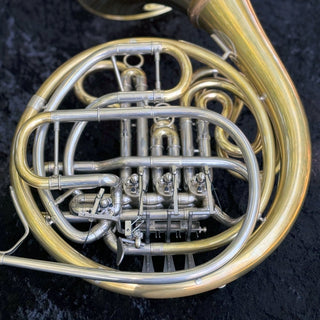 C.G. Conn 6D Professional F/Bb Double Horn - Detachable Bell, Unlacquered - Demo - Houghton Horns