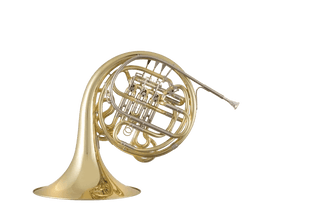 C.G. Conn CHR512 - F/Bb Double French Horn - Yellow Brass - Fixed Bell - Lacquered Finish - Houghton Horns