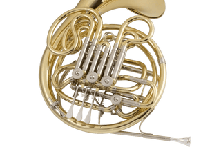 C.G. Conn CHR512 - F/Bb Double French Horn - Yellow Brass - Fixed Bell - Lacquered Finish - Houghton Horns