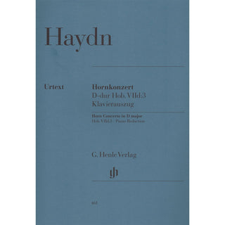 Concerto for Horn and Orchestra D Major Hob.VIId:3, Horn and Piano Reduction, Henle Music Folios - Houghton Horns