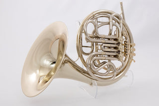 C.G. Conn 8D - F/Bb Double French Horn - Nickel Silver - Fixed Bell - Lacquered Finish