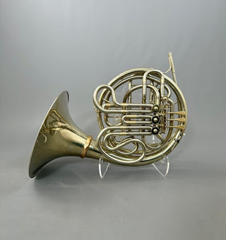 C.G. Conn 8DSUL - F/Bb Double French Horn - Nickel Silver - Detachable Bell - Unlacquered Finish