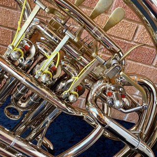 Conn 8D - F/Bb Double French Horn - Nickel Silver - Detachable Bell - Lacquered Finish - Serial : 254555 (Pre - Owned) - Houghton Horns