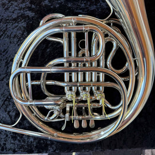 Conn 8D - F/Bb Double French Horn - Nickel Silver - Fixed Bell - Lacquered Finish - Serial : 200631 (Pre - Owned) - Houghton Horns