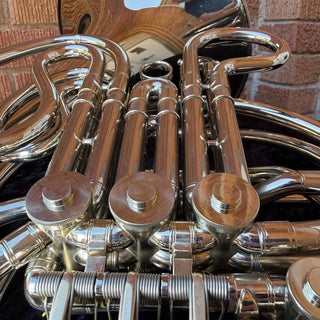Conn 8D - F/Bb Double French Horn - Nickel Silver - Fixed Bell - Lacquered Finish - Serial : 200631 (Pre - Owned) - Houghton Horns