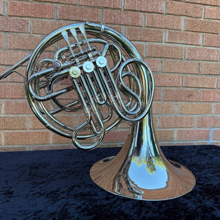 Conn 8D - F/Bb Double French Horn - NIckel Silver - Fixed Bell - Lacquered Finish - Serial : 552993 (Pre - Owned) - Houghton Horns