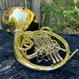 Dieter Otto 180K-JN - F/Bb Double French Horn - Detachable Bell - Unlacquered Finish