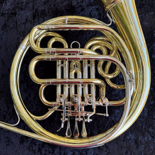 Dieter Otto 180K - JN - F/Bb Double French Horn - Detachable Bell Unlacquered Finish - Houghton Horns