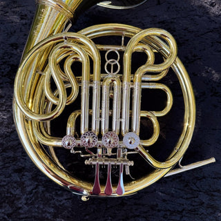 Dieter Otto 180K - JN - F/Bb Double French Horn - Detachable Bell Unlacquered Finish - Houghton Horns