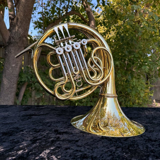 Dieter Otto 180K - JN - F/Bb Double French Horn - Detachable Bell Unlacquered Finish - Houghton Horns
