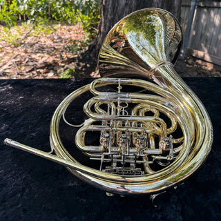 Dürk D10 Allegrini Experience - F/Bb Double French Horn - Detachable Bell - Unlacquered Finish - Houghton Horns