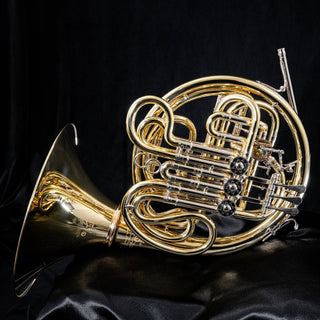 Dürk D3 Baborák - F/Bb Double French Horn - Detachable Bell - Unlacquered Finish - Houghton Horns