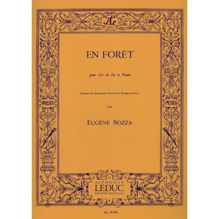 En Foret for Horn and Piano by Eugene Bozza - Houghton Horns