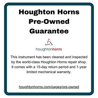 Engelbert Schmid Compensating Triple Eb Horn - Serial : 22003 (Pre - Owned) - Houghton Horns