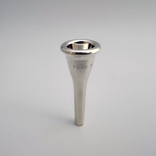 Faxx C6 - French Horn One - Piece Mouthpiece - Silver - Plated - Houghton Horns