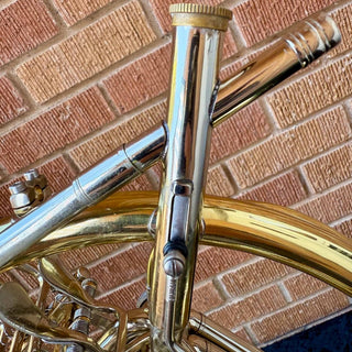 Finke Brendan - F/Bb/High F Triple French Horn - Yellow Brass - Detachable Bell - Lacquered Finish - Serial : 3903 (Pre - Owned) - Houghton Horns
