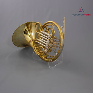 Finke Europa Model 63 - F/Bb Double French Horn - Yellow Brass - Detachable Bell - Unlacquered Finish - Houghton Horns