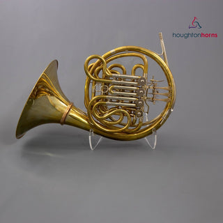 Finke Europa Model 63 - F/Bb Double French Horn - Yellow Brass - Detachable Bell - Unlacquered Finish - Houghton Horns