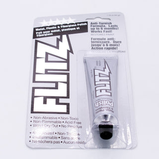 Flitz Metal, Plastic, and Fiberglass Polish 1.76 oz Blister Tube - Houghton Horns