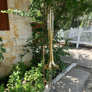 Haag Brass Contrabass Trombone ThurBone Unlacquered - Houghton Horns