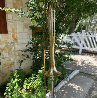 Haag Brass Contrabass Trombone ThurBone Unlacquered - Houghton Horns