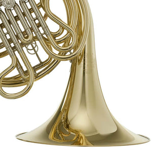 Hans Hoyer 6802 NSA Heritage - F/Bb Double French Horn - Nickel Silver - Fixed Bell - Lacquered Finish - Houghton Horns