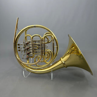 Hans Hoyer G10 Double Horn - Serial #: 458761 (Pre-Owned) - Houghton Horns