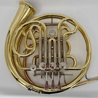 Hans Hoyer G10 L2A - F/Bb Double French Horn - Yellow Brass - Detachable Bell - Lacquered Finish - Houghton Horns