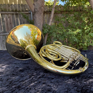 Hans Hoyer G10 L2A - F/Bb Double French Horn - Yellow Brass - Detachable Bell - Lacquered Finish - Houghton Horns