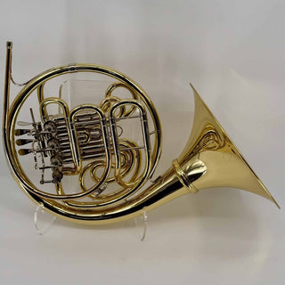 Hans Hoyer G10 L2A - F/Bb Double French Horn - Yellow Brass - Detachable Bell - Lacquered Finish - Houghton Horns