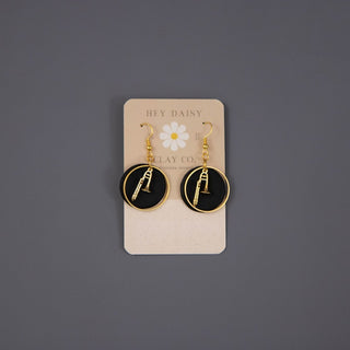 Hey Daisy Clay Co. - Trombone Earrings - Houghton Horns