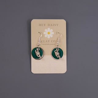 Hey Daisy Clay Co. - Trumpet Earrings - Houghton Horns