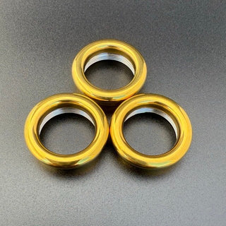 Houghton Horns Model H1 10th Anniversary Gold H - Kote - French Horn Two - Piece Mouthpiece Rim - Houghton Horns