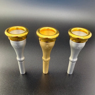 Houghton Horns Model H3 10th Anniversary Gold H - Kote - French Horn Two - Piece Mouthpiece Rim - Houghton Horns