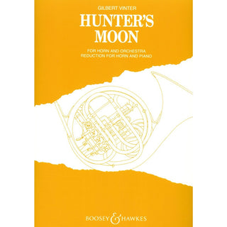 Hunter's Moon by Gilbert Vinter French Horn and Piano Reduction