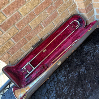 King 2B Silver Tone Tenor Trombone - Serial  201560 (Pre - Owned) - Houghton Horns