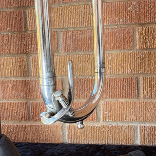 King 2B Silver Tone Tenor Trombone - Serial  201560 (Pre - Owned) - Houghton Horns