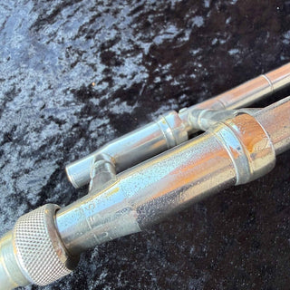 King 2B Silver Tone Tenor Trombone - Serial  201560 (Pre - Owned) - Houghton Horns