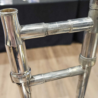 King 2B Silver Tone Tenor Trombone - Serial  201560 (Pre - Owned) - Houghton Horns