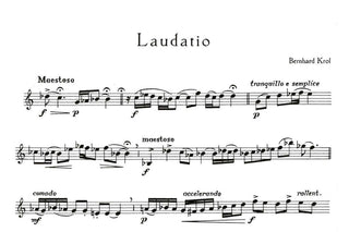 Laudatio for Solo Horn by Bernhard Krol