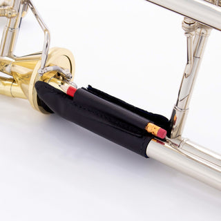 Leather Specialties Pencil Holder and Neck Guard for Trombone - Houghton Horns