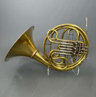 Lewis and Durk LDx7 Clevenger Double Horn Serial #: 528 (Pre-Owned) - Houghton Horns