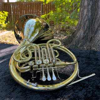 Lewis & Dürk LDx5 "Rhenish" Anniversary Edition - F/Bb Double French Horn - Detachable Bell Unlacquered Finish - Houghton Horns